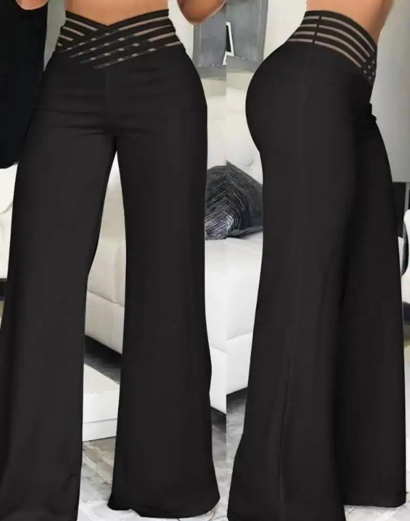 High Waist Wide Leg Denim Pants – Everyday Basic