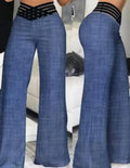 High Waist Wide Leg Denim Pants – Everyday Basic
